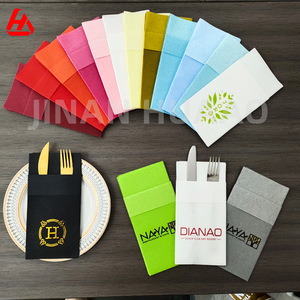 Tovagliolo da tavolo usa e getta <span class=keywords><strong>di</strong></span> colore personalizzato per posate <span class=keywords><strong>di</strong></span> <span class=keywords><strong>carta</strong></span> <span class=keywords><strong>tovaglioli</strong></span> <span class=keywords><strong>di</strong></span> lino sentire la cena con aria <span class=keywords><strong>di</strong></span> <span class=keywords><strong>carta</strong></span> per il matrimonio - Product Image 2