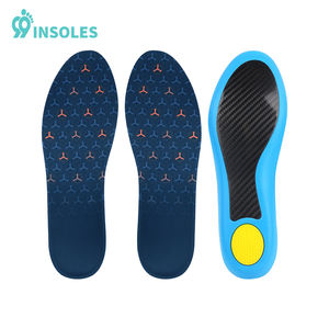 99インソール埋め込みスポーツカーボンファイバーインソールPUバスケットボールインソールクッションシューズインサート - Product Image 1