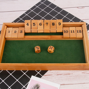 Giochi da Tavolo Montessori per Bambini con Figure Matematiche e Numeri, Gioco Educativo in Legno per 4 Giocatori - Product Image 6
