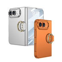 Coque de protection intégrale antichoc en PC pour iPhone Duo 18 Fold 2026 avec protecteur d'écran et porte-clés