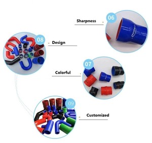 ULK Customized High Temperature Resistant <strong>Heater</strong> Tube <strong>Silicone</strong> <strong>Rubber</strong> Radiator <strong>Hoses</strong> - Product Image 6