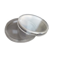 Capsule ronde en acrylique de 40,6 mm pour pièces de monnaie, support pour pièce de monnaie American Silver Eagle