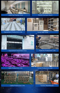 Fontaine d'eau de jardin interactive avec jet d'eau en tunnel, éclairage coloré, fabrication directe d'usine - Product Image 4