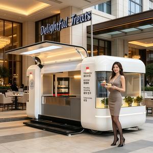 <span class=keywords><strong>Kit</strong></span> de démarrage pour les entrepreneurs mondiaux : Camion de restauration en acier inoxydable, design personnalisable, alimentation intégrée pour - Product Image 1