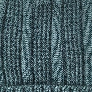 Gorro de Punto Unisex, Color Sólido, Estilo Casual de Invierno, 100% Acrílico, para Adultos, para Exteriores, 58-60CM - Product Image 4