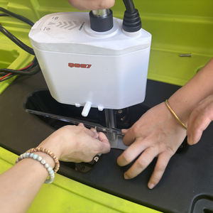 Moteur électrique <span class=keywords><strong>de</strong></span> pêche à la traîne pour kayak motorisé à pédale, 34 LBS, 12 V, Q007, <span class=keywords><strong>ancre</strong></span> GPS, télécommande, moteur pour canoë <span class=keywords><strong>de</strong></span> mer, <span class=keywords><strong>bateau</strong></span> - Product Image 2