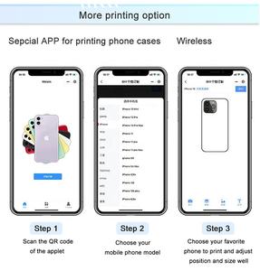 <span class=keywords><strong>Imprimante</strong></span> automatique à jet <span class=keywords><strong>d</strong></span>'encre portable à plat avec Wi-Fi App A5 A4 Mini Impresora Portatil LED pour étui de téléphone portable - Product Image 4