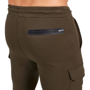 Men's Regular Fit Mid Waist <b>Joggers</b> Pants Drawstring Casual Outdoor Trousers Knitted Eco-Friendly Breathable <b>Polyester</b>/Cotton - Product Image 5