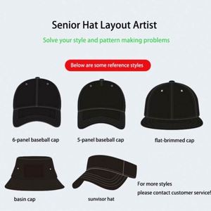 Gorras de Béisbol Deportivas de 5 Paneles, Ajustables, de Algodón, Personalizadas al por Mayor, con Impresión en Relieve para Hombre - Product Image 5
