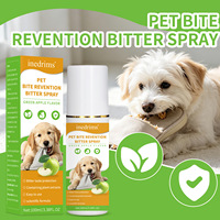 Spray amargo para mascotas de 100 ml para perros y gatos, antichupeteo, detiene mordeduras, ayuda en el entrenamiento, protector de muebles, fórmula natural a base de plantas