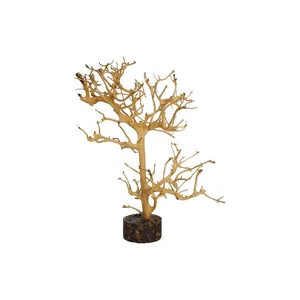 Wholesale Aquarium Polyresin <b>Coral</b> <b>Ornament</b> Fish Accessories Decorations Box Logo Tank Packing Balance Hotel Feature Eco Brown - Product Image 1