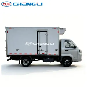 Camión Refrigerado Foton 4x4 de 3 Toneladas para Entrega de Helados y Queso, Camión Frigorífico para Productos Frescos - Product Image 3