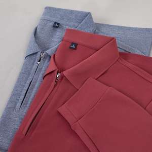 <span class=keywords><strong>Cardigan</strong></span> a Maniche Lunghe con Zip e Logo Personalizzato, <span class=keywords><strong>Polo</strong></span> Casual Versatile da Uomo, Abbigliamento Maschile - Product Image 3