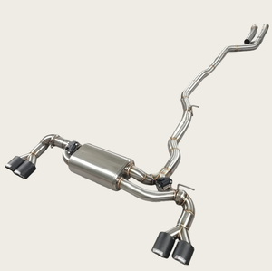 Sistema de Escape para Automóvil con <span class=keywords><strong>Precio</strong></span> de Fábrica para <span class=keywords><strong>BMW</strong></span> 528 <span class=keywords><strong>530e</strong></span> 2.0T, Silenciador con Válvula de Control de Vacío, Tubos de Escape de Acero Inoxidable 304 - Product Image 4