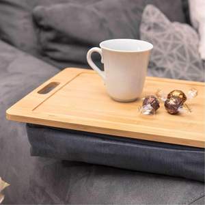 <span class=keywords><strong>Plateau</strong></span> de tour en bambou personnalisé avec coussin d'oreiller amovible <span class=keywords><strong>Plateau</strong></span> de service pour <span class=keywords><strong>lit</strong></span> de petit déjeuner <span class=keywords><strong>inclinable</strong></span> pour salle de bain ou sac de bijoux - Product Image 6