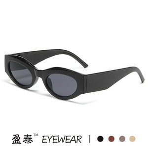 แว่นกันแดดทรงแคทอาย Yingtai Eyewear ป้องกันรังสียูวี 400 กรอบพลาสติก แฟชั่นสำหรับผู้หญิง - Product Image 3