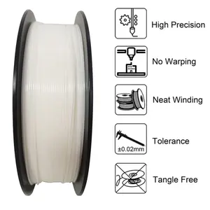 Nature3d 2023 New High Performance Pla+ Plus 1.75mm 2.85mm 3D Printer Filament Factory Directly Price Free Sample