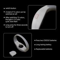 Bracelets LED personnalisés avec logo, 15 couleurs, bracelets en silicone lumineux, télécommande, bracelets lumineux pour concerts, fêtes, événements, discothèques