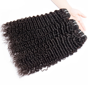 Extensions de Cheveux Bouclés Kinky Curly <span class=keywords><strong>Remy</strong></span> 100% Naturels – Couleur Naturelle – Possibilité de Commande de 1/3/4 Paquets – Cheveux Brésiliens - Product Image 3