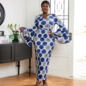 chinese dress ladies The Ultimate Onyeka Peacock Radiance African Print Shirt Dress Ankara –  Dovetailed main image 0