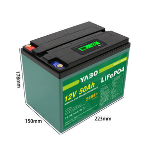 Tiefe Zyklus Lithium-Eisen Phosphat Lange Lebensdauer Aufladbare Li-Ion Lithium-Batterie 12v 50Ah Für Solar Energie - Product Image 5