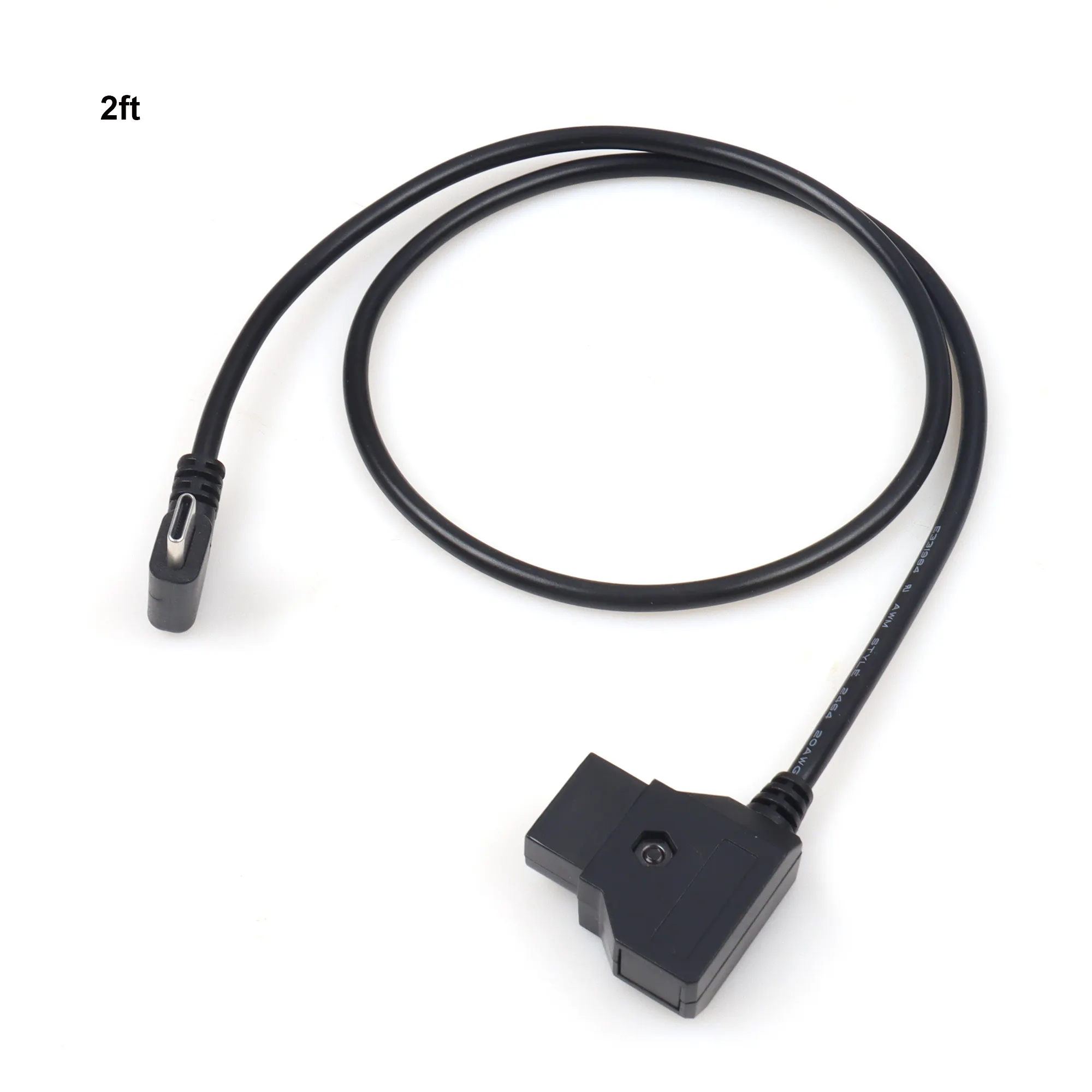Micro-USB สายชาร์จไฟ USB แบบ D-TAP สำหรับกล้อง