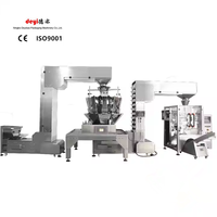 Machine de remplissage électrique de particules multi-têtes de grand Volume DY pour l'eau riz boisson huile poudre miel engrenage PLC moteur sac en plastique