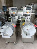 Beste prijs anti-corrosie zware uitvoering elektrische multifunctionele groente- en fruitverwerkingsmachine met twee messen voor