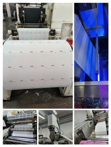 Re-impreso racogistics racrachermal ababels 100x150 Courier ill Elf dhdhesive Abel co ririendly ackackaging ababels ticker. - Product Image 2