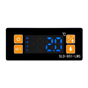 Controlador de Temperatura Digital SLD-801-LMS, <span class=keywords><strong>Termostato</strong></span> Digital para Sistemas HVAC con Temporizador de Calefacción, Vale la Pena <span class=keywords><strong>Comprar</strong></span> - Product Image 5