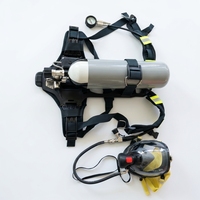 Appareil respiratoire d'évacuation d'urgence en cas d'incendie Haiou 15 minutes EEBD, cylindre en acier de 3 L, pression de service de 21 Mpa, norme MED EC