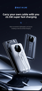 סיטונאות כניסות חדשות מחשב נייד pd 22.5w בנק כוח 10000mah דיגיטלי חכם תצוגה דיגיטלי אביזרים ניידים - Product Image 3