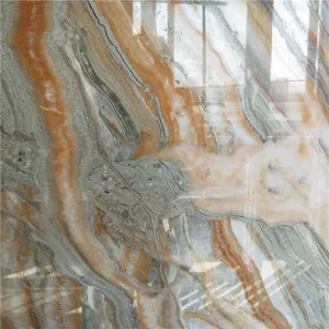 Cầu Vồng <span class=keywords><strong>Onyx</strong></span> Đá Cẩm Thạch tấm lớn không thấm nước thiết kế hiện đại khách sạn gạch ốp tường sang trọng cho thiết kế nội thất - Product Image 6