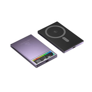 Cargador inalámbrico magnético de 15W Banco de energía de carga inalámbrico portátil 5000mAh Carga rápida para Iphone Iwatch - Product Image 2