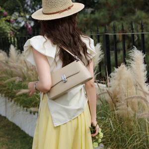 Nouveau Sac Bandoulière Polyvalent en Cuir Tendance Style Français 2026 <span class=keywords><strong>de</strong></span> Haute Qualité pour Femme avec Design Sous le Bras - Product Image 3