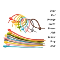 Grosir multiguna tali bungkus kabel silikon pengikat kabel pengisi daya telepon kabel Desktop Organizer kawat Winder