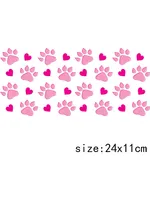 LETOP 1PCS Autocollant de transfert UV motif chien de dessin animé mignon, auto-adhésif, lavable, pour gobelet de 16 oz, étiquette personnalisée, autocollants DIY