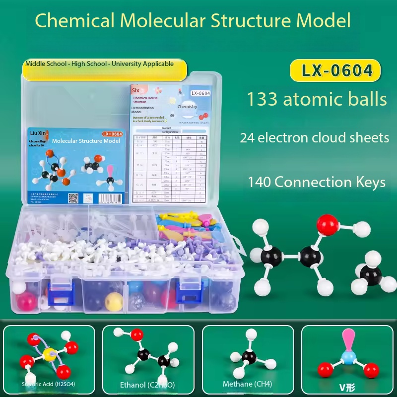 Modèle de structure moléculaire lx-0604