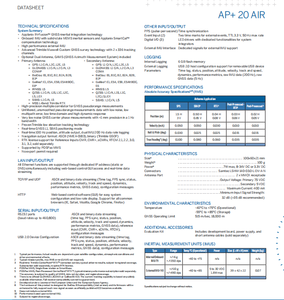 Carte de développement IMU GNSS haute précision TRIMBLE <span class=keywords><strong>AP</strong></span> + 20 <span class=keywords><strong>AIR</strong></span> - Product Image 3