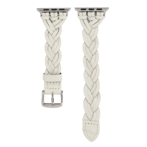 <span class=keywords><strong>Correa</strong></span> de cuero para <span class=keywords><strong>reloj</strong></span> de pulsera, <span class=keywords><strong>Correa</strong></span> tejida delgada para <span class=keywords><strong>Apple</strong></span> Watch, trenzada - Product Image 4