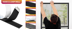 Custom Self-<b>adhesive</b> <b>Hook</b> and Loop Tape Roll Strong <b>Adhesive</b> Fastener Tape Velcroes Strip Nylon Fabrics <b>Adhesive</b> Velcroes - Product Image 4