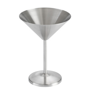 304 Stainless Steel Cocktail Glass 1000ml Round Durable For Bar Dessert Drinkware - Product Image 4