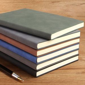 Manufacturer A5 Size Wholesale Printed Soft Cover Skin Leather Business Organizer/Planner Notebook Customized Gift Notebooks - Product Image 4