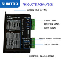 Kit Driver Motor Stepper Digital DSP DM542 57 Step untuk Set Motor Stepper Nema 23