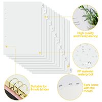 Classeur à anneaux à feuilles mobiles en cuir Pu de qualité supérieure A5/A6/A7-Mini cahier et planificateur d'école mignon ensemble feuille Logo personnalisé boîte-cadeau pour les femmes