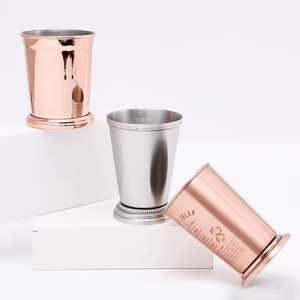 कस्टम लोगो इको फ्रेंडली धातु स्टेनलेस स्टील चांदी काले गुलाब सोना 12 औंस टंबलर मिंट जूलप कप ईटाली गुड नाइट प्यार के लिए - Product Image 2