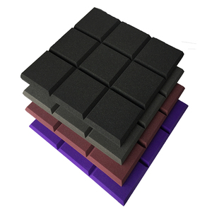 Paneles <span class=keywords><strong>de</strong></span> <span class=keywords><strong>Espuma</strong></span> Acústica Negros, Densidad 25-30, Grosor y Tamaño Personalizables, para Salas Multimedia y Hoteles, Ecológicos, Ignífugos, Insonorizantes - Product Image 2