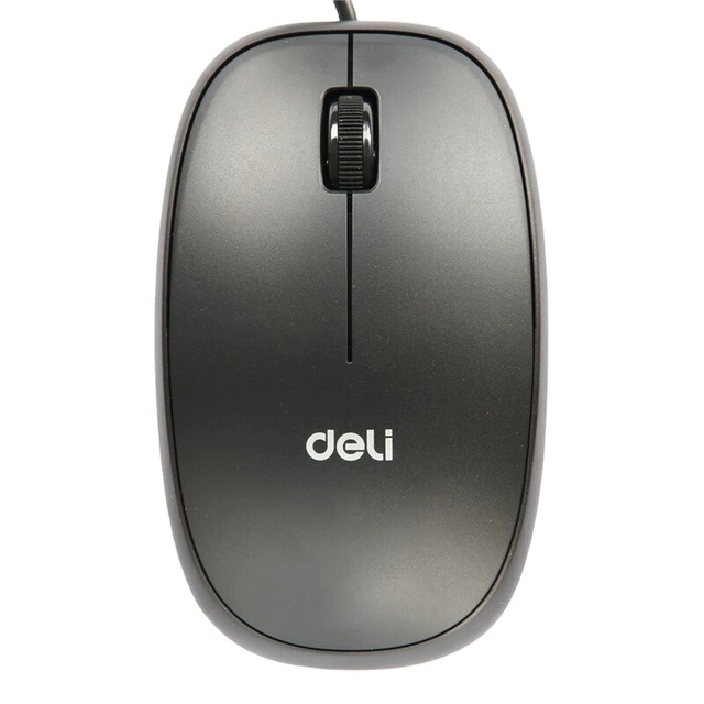 high quality Deli 3715/3738 High Quality Optical Wired Wireless Mouse Moving Buttons Comfortable USB Photoelectric Gaming Notebook