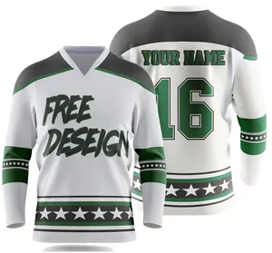 New Design Sublimation Printing Ice Hockey Wear, Hockey Jersey, Hockey shirts