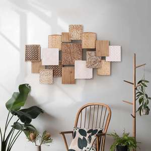 <span class=keywords><strong>Décoration</strong></span> <span class=keywords><strong>murale</strong></span> en métal 3D abstraite de haute qualité, <span class=keywords><strong>décoration</strong></span> en fer, <span class=keywords><strong>décoration</strong></span> artistique naturelle pour la maison, <span class=keywords><strong>salon</strong></span>, chambre à coucher - Product Image 4